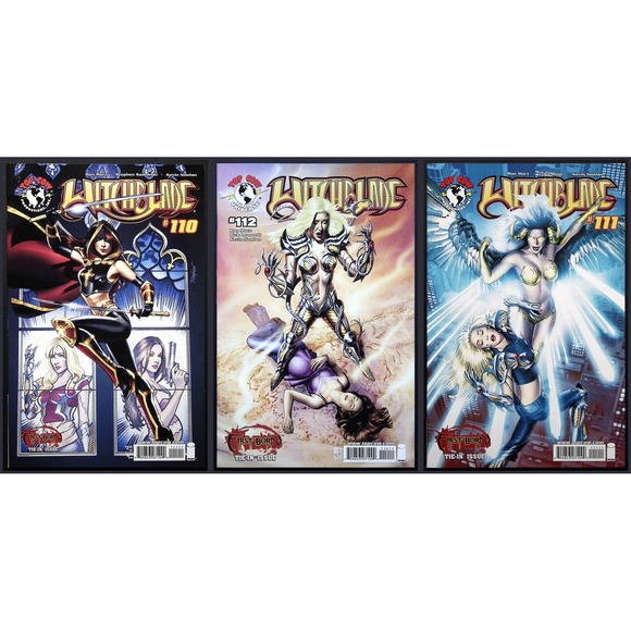 Witchblade 3x Comic Books Issues 110 111 112 Top Cow First Born VF+ - Picture 1 of 7